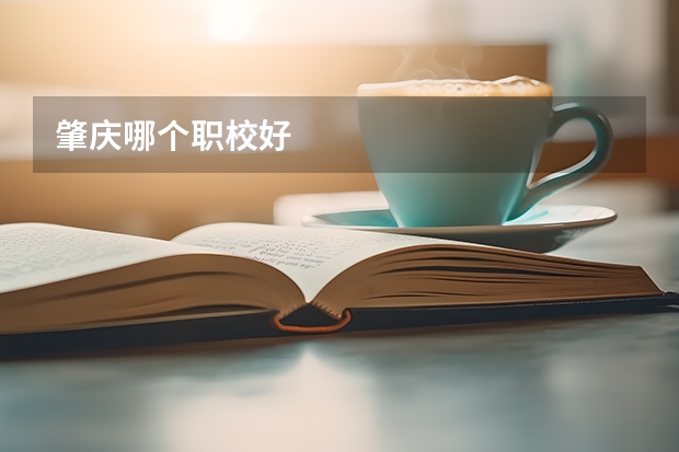 肇庆哪个职校好