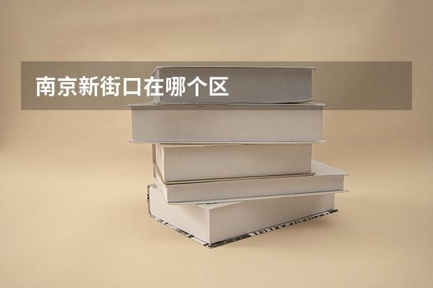 南京新街口在哪个区