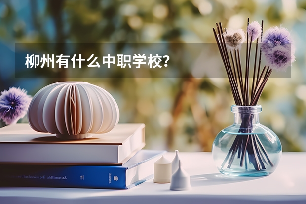 柳州有什么中职学校？