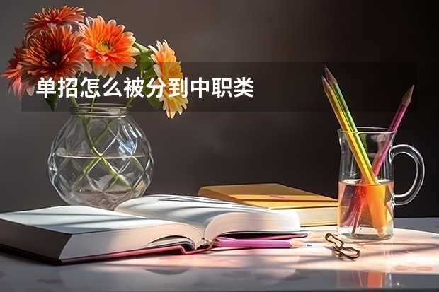 单招怎么被分到中职类