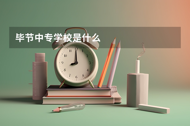 毕节中专学校是什么