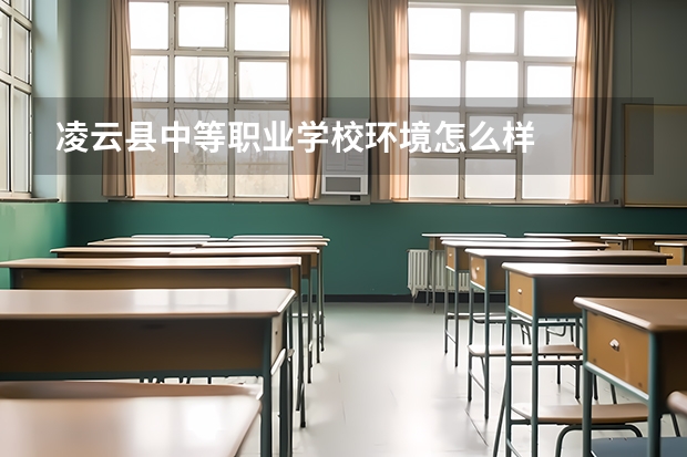 凌云县中等职业学校环境怎么样