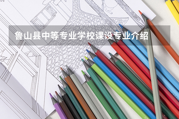 鲁山县中等专业学校课设专业介绍