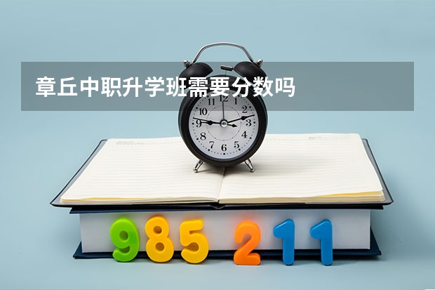 章丘中职升学班需要分数吗