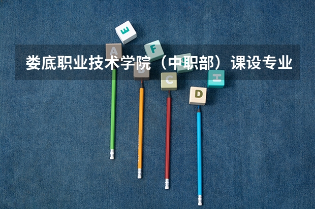 娄底职业技术学院（中职部）课设专业介绍