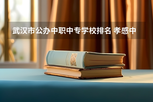 武汉市公办中职中专学校排名 孝感中职学校排名