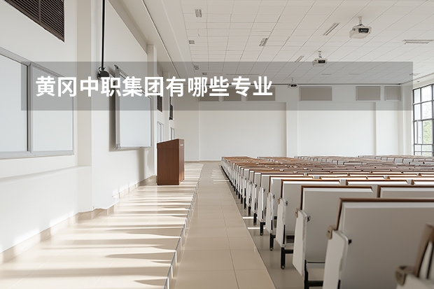 黄冈中职集团有哪些专业