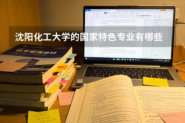 沈阳化工大学的国家特色专业有哪些