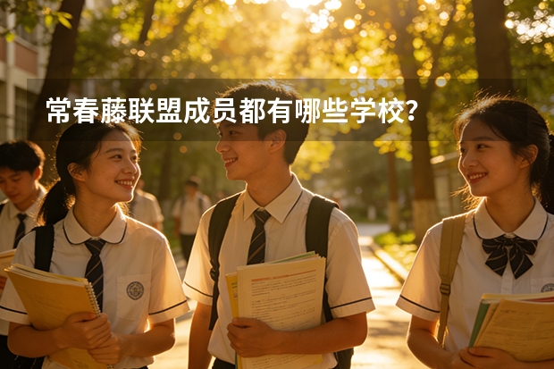 常春藤联盟成员都有哪些学校？