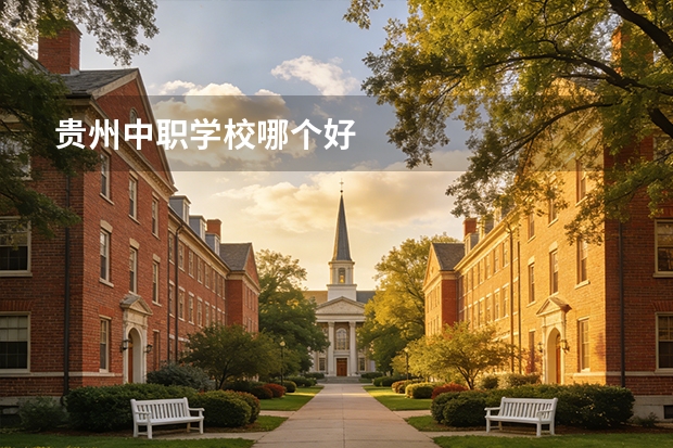 贵州中职学校哪个好