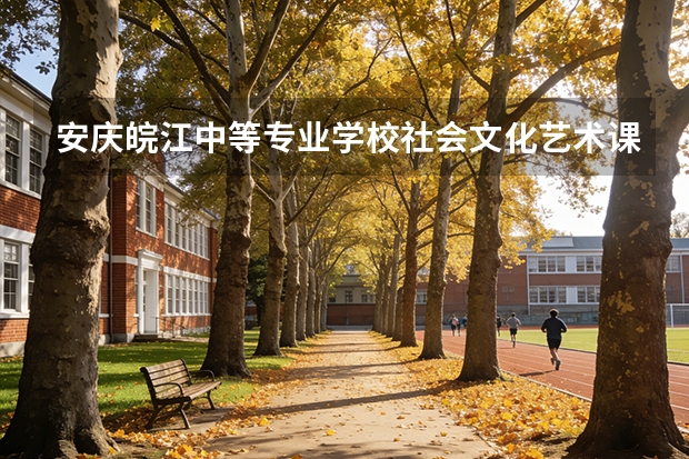 安庆皖江中等专业学校社会文化艺术课程设置与专业能力要求