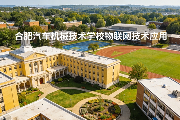 合肥汽车机械技术学校物联网技术应用课程设置与专业能力要求