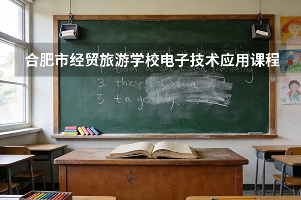 合肥市经贸旅游学校电子技术应用课程设置与专业能力要求