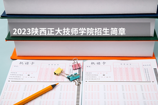 2023陕西正大技师学院招生简章