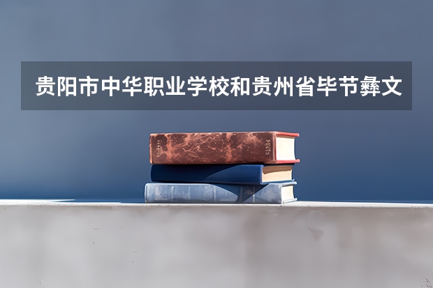 贵阳市中华职业学校和贵州省毕节彝文双语职业学校哪个好