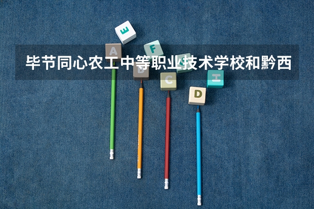 毕节同心农工中等职业技术学校和黔西南州机电职业技术学校哪个好