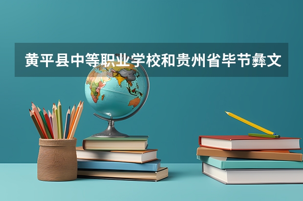 黄平县中等职业学校和贵州省毕节彝文双语职业学校哪个好