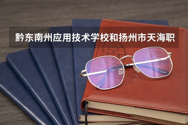 黔东南州应用技术学校和扬州市天海职业技术学校哪个好