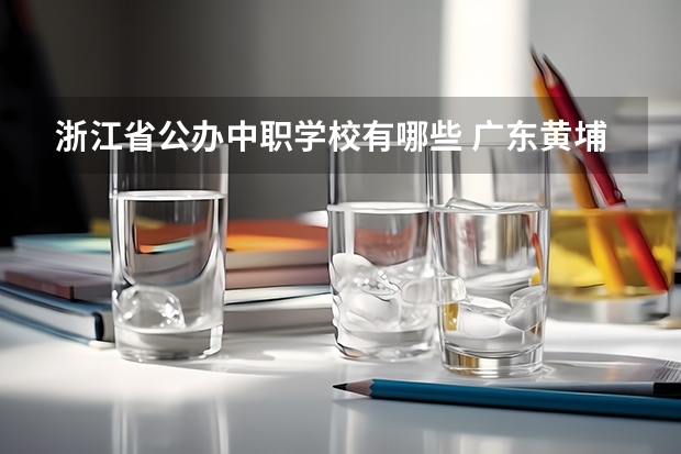 浙江省公办中职学校有哪些 广东黄埔区有哪些中职学校