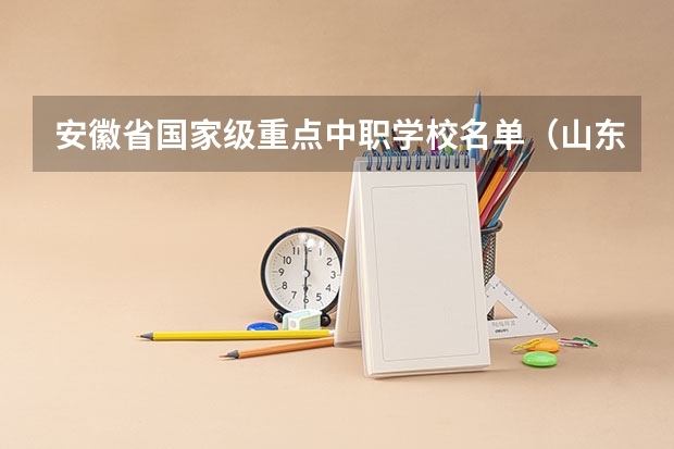 安徽省国家级重点中职学校名单（山东临沂市具有招生资格的正规中职学校名单）