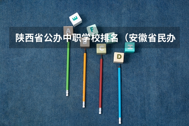 陕西省公办中职学校排名（安徽省民办中职学校排名）