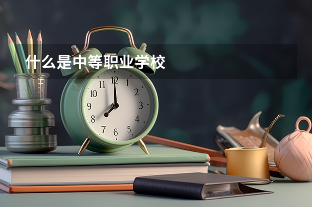 什么是中等职业学校