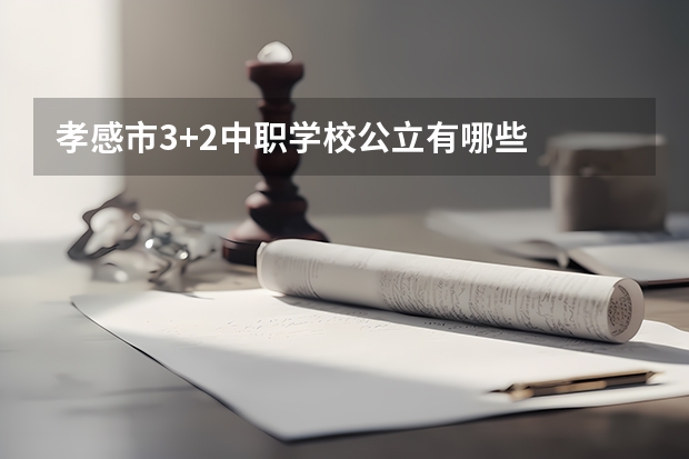 孝感市3+2中职学校公立有哪些